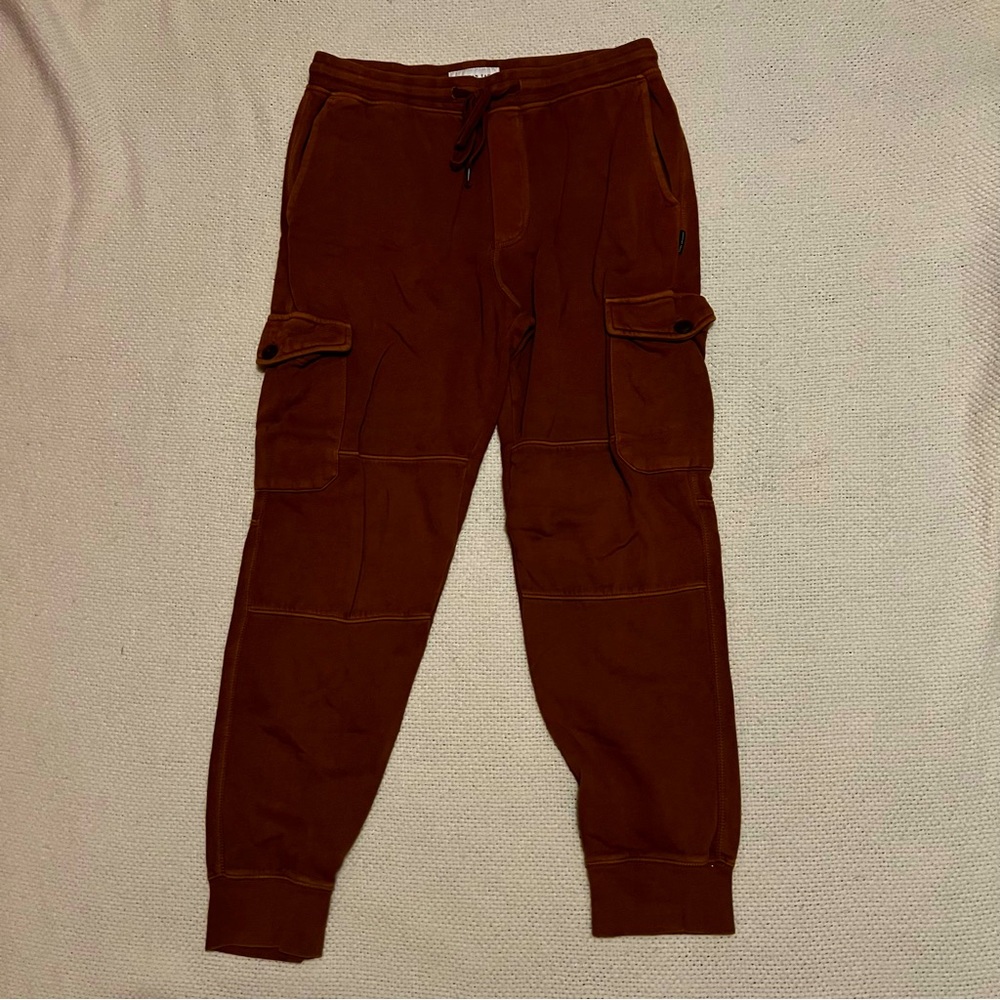 Brown American Eagle Cargo Sweatpants